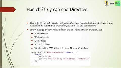 Bai 20 Directive trong AngularJS
