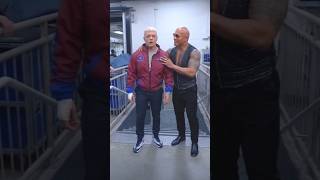 The Rock And Cody Rhodes Secret Storyline