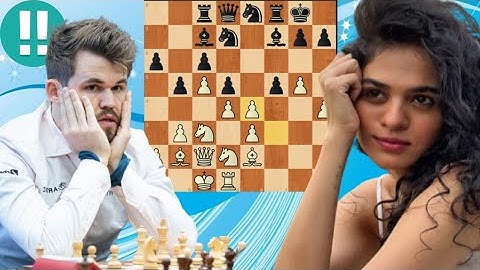 Tania Sachdev Challenges Magnus Carlsen in a Classic Game