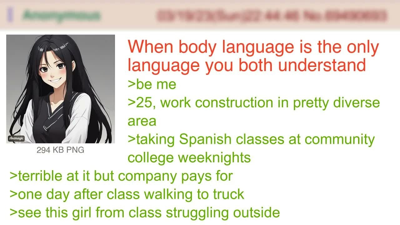 Dated A Girl Who Spoke No English ｜ 4Chan Greentext Stories