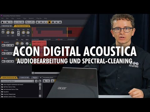 Acon Digital Acoustica - Audiobearbeitung und Spectral-Cleaning