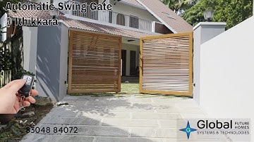 Automatic Roller Swing Gate Motor installed at Ithikkara, Kollam | Automatic Gate 📞8304884072