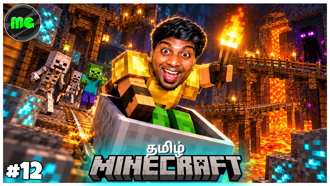Let's visit NETHER REALM in MINECRAFT!! | Epi 12 | Manguni Gamer