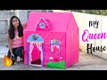 Queen Tent House Unboxing | Queen Palace Tent House For Kids | Cheapest Tent House Kids Pretend Play