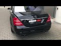 Underground Exhaust Mercedes W221 S65 AMG Stage 3 Sound V12 Biturbo