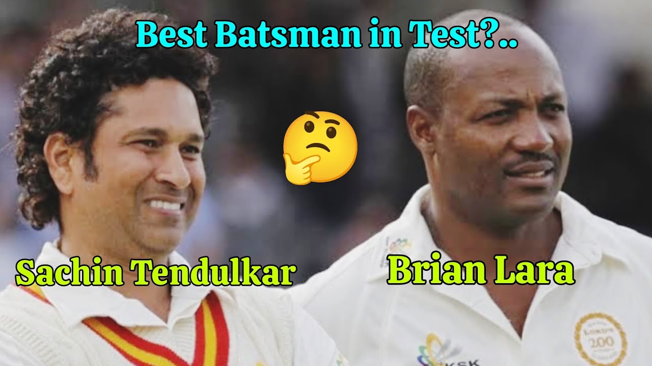 Greatest Batsmen Ever to Play Test Cricket | Sachin Tendulkar | Brian Lara | Test Cricket 