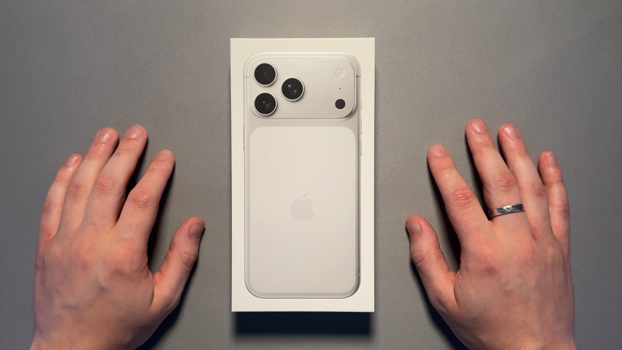 ASMR iPhone 17 Pro Max Unboxing