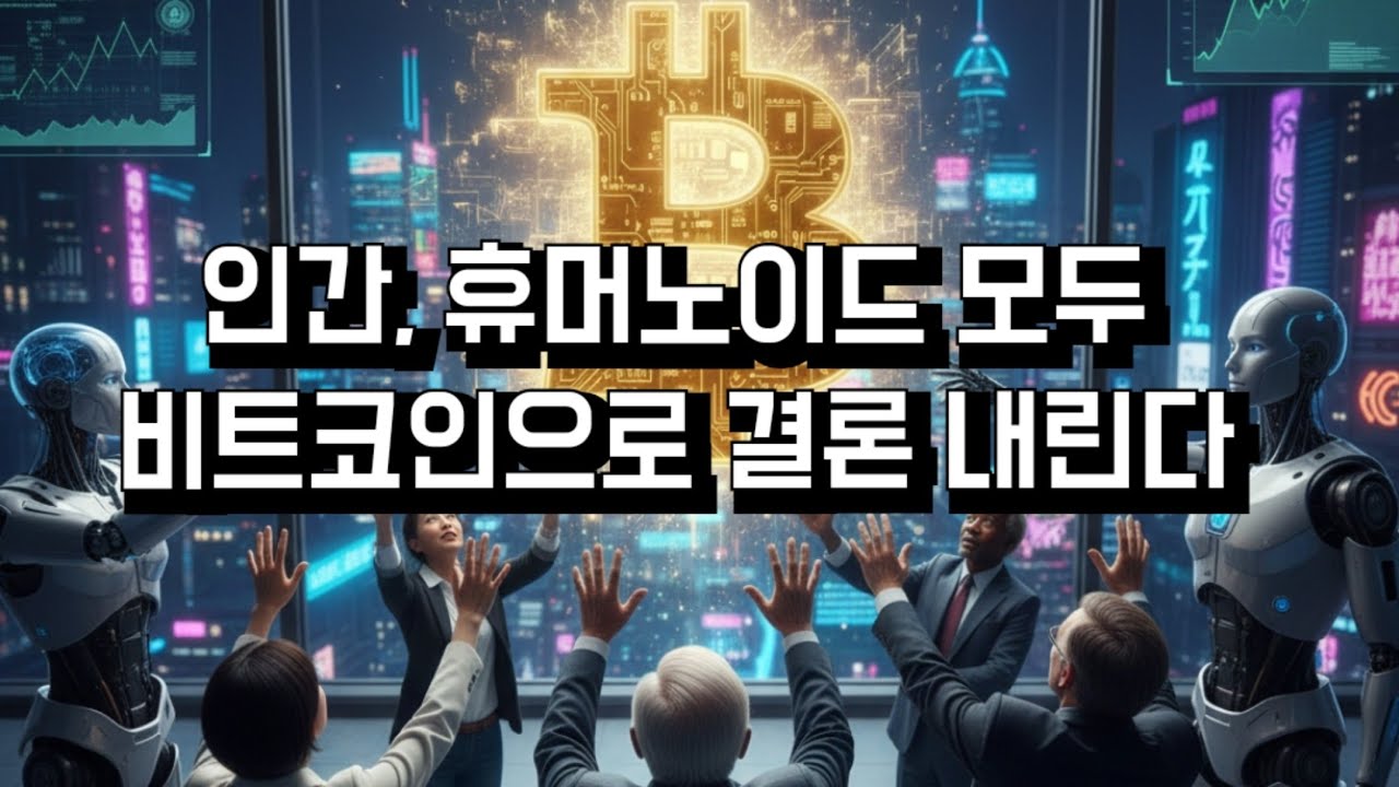 인간과 휴머노이드(AI) 모두 비트코인을 원하는 이유