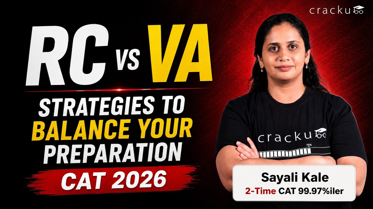 RC vs VA | Strategies to Balance Your CAT VARC Scores By Sayali Ma'am ...
