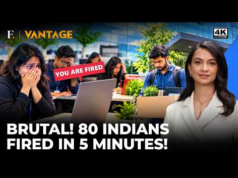 Zero Warning, 80 Firings In 5 Minutes: Entire India Team Laid Off By US Bank | Vantage | 4K
