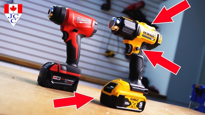 Best Cordless Heat Gun? Makita, Ridgid, Dewalt, Milwaukee, Craftsman,  Ryobi, Bauer, Hercules, Green 