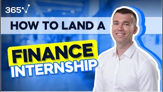 How to Get a Finance Internship with No Experience