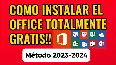 Como instalar el office en español totalmente gratis!!