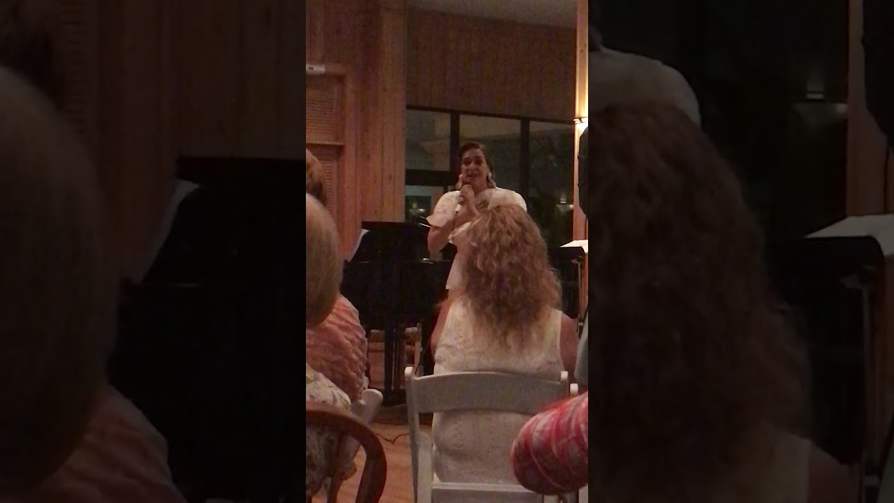 Jessica Vosk “ The Wizard and I” Boca Royale Florida