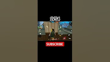 ACE ♠️  Can I do 1VS4 clutch #shorts  #freefire #gaming #clutch #trending  #ace #1vs4 #entertainment