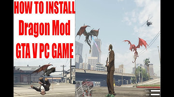 HOW TO INSTALL DRAGONS V1.2.1 SCRIPT MOD/GTA 5 MODS DRAGONS ATTACK