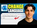 How To Change Language In Outlook (Tutorial 2026)