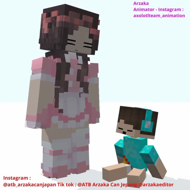 Kelakuan Nih Bocil #shorts #minecraft #prisma3d #teguhsugianto #kathleniaa