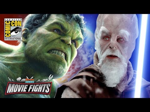 What Wins: The Force vs The Hulk - MOVIE FIGHTS! Live from Comic-Con 2017