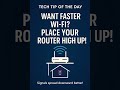 Boost Your Wi-Fi Speed Instantly with This Simple Trick! | Tech Tip of the Day #shorts