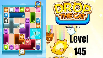 Drop The Cat Level 145 Walkthrough Solution 