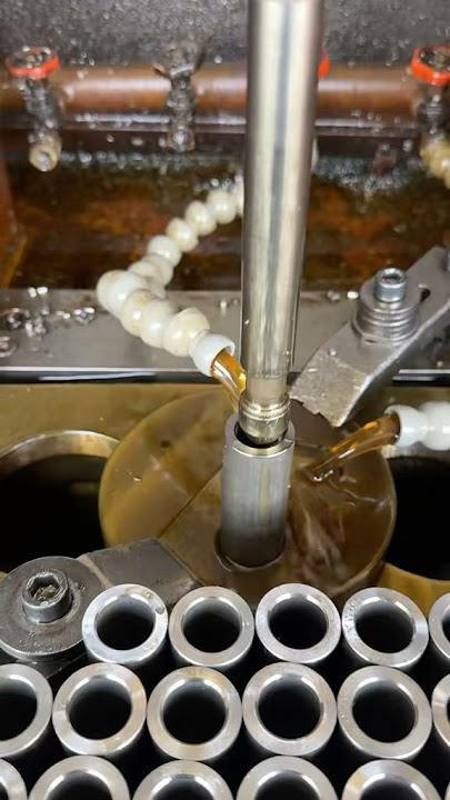smooth #engineering #machine #brakesystem #brakefluid #car #cnc #satisfying #broaching #automobile