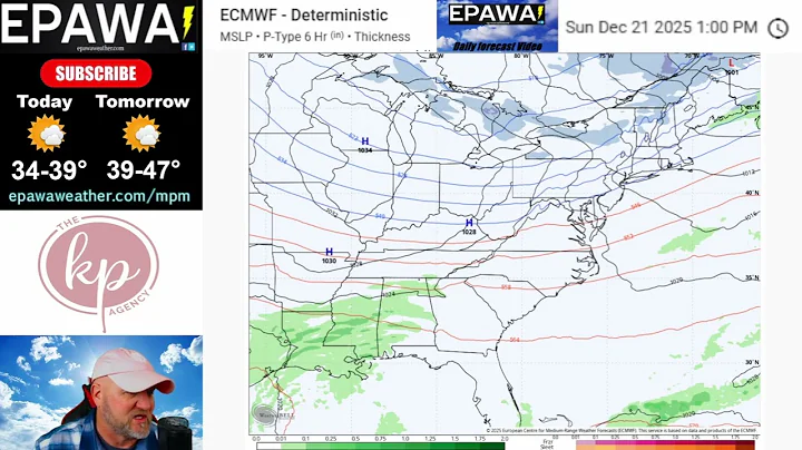 Weekend video forecast for December 20th/21st, 2025