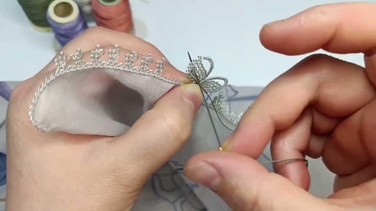 YENİ İĞNE OYASI MODELİ MUHTEŞEM BİR MODEL OLDU/elişi sepetim iğne oyası modelleri