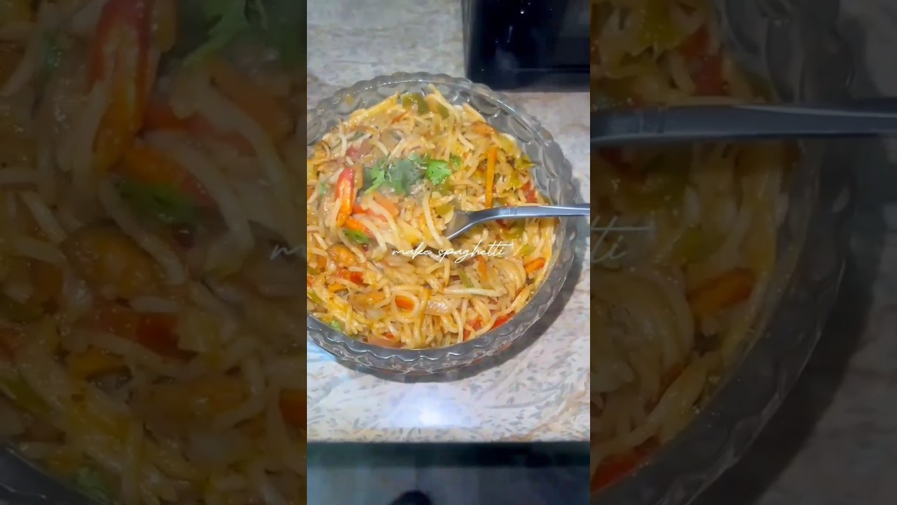 yummy spaghetti |full |recipe on my channel 