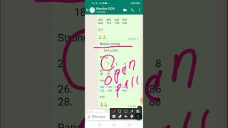 (7) Madhur morning open pass#18/12/2021#main bazar matka#madhur morning matka tips#madhur morning#