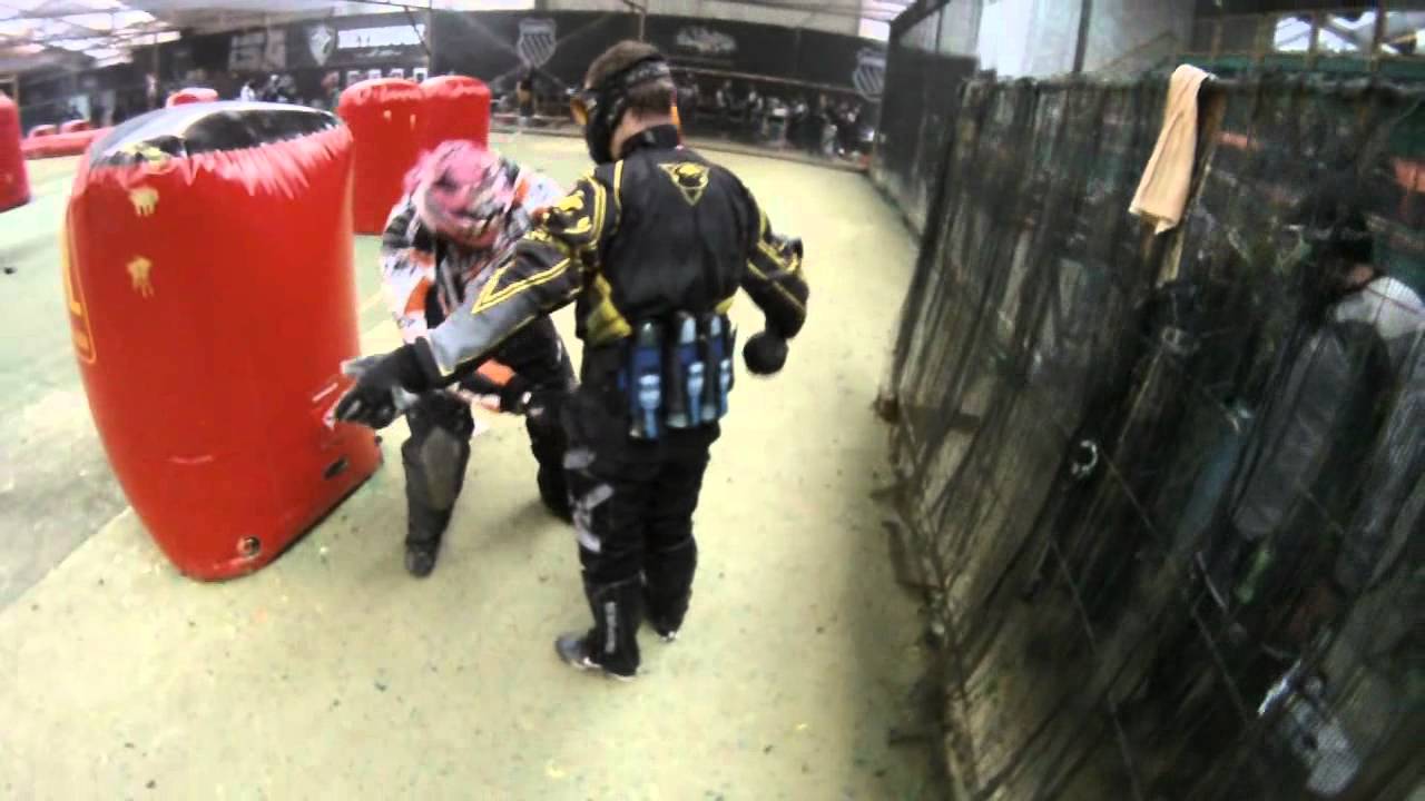 LMC Hausturnier Paintball Arena Kaarst 09.10.2011 refereePOV with