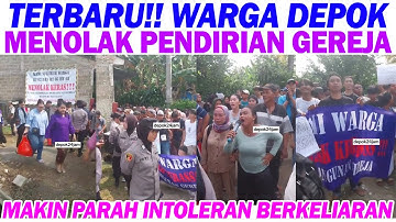 TERJADI LAGI PENOLAKAN PENDIRIAN GEREJA DI DEPOK😱 VIRALKAN #reactiontiktok