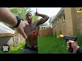 Craziest Face-Offs With Dangerous Criminals and High Speed Police Chases #14