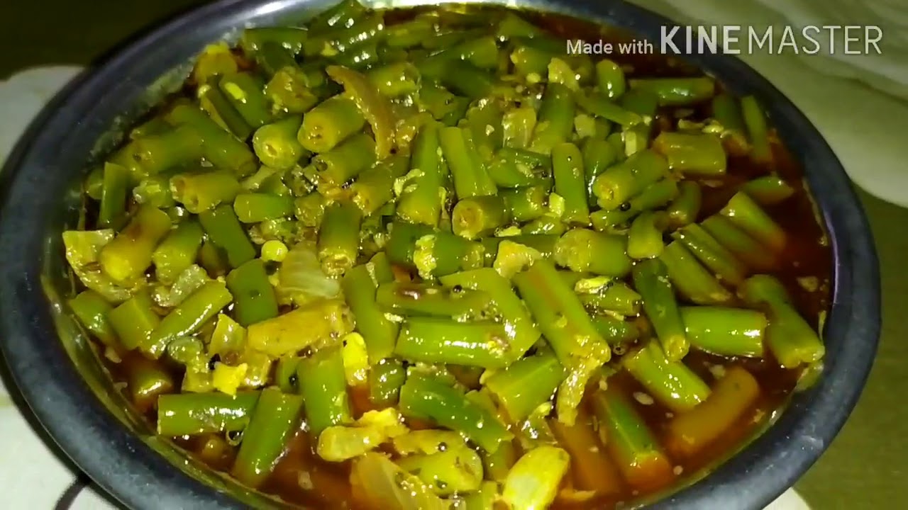 राजमा फली(green beans)की शानदार सब्जी खायी तो होगी पर ऐसी नहीं।Rajma beans recipe