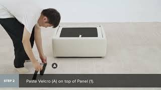 Macy Storage Ottoman Assembly Video [1st Gen] | Mopio