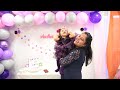 Aashvi’s First Birthday Vlog || Party Decoration, Photoshoot, Return Gift, Moments, Celebration🤱