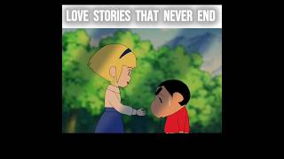 Shinchan love stories that never end 😍😘 #shinchan #edit #shorts #love