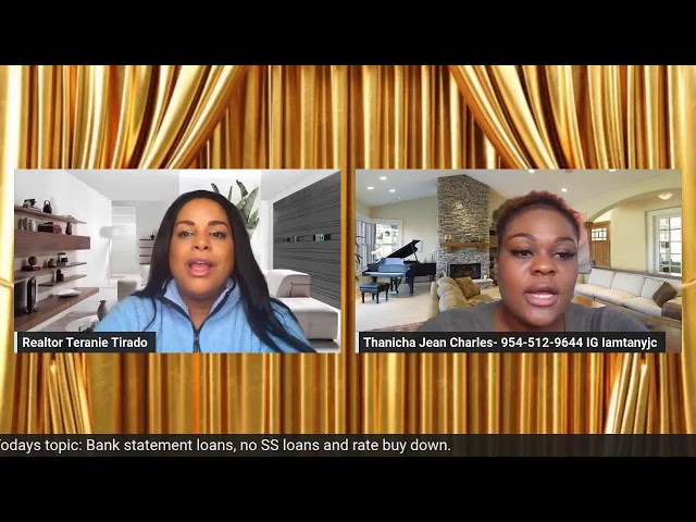 Real T with Teranie & Thanicha: Rate buy down, bank statement loans and seller credits class=