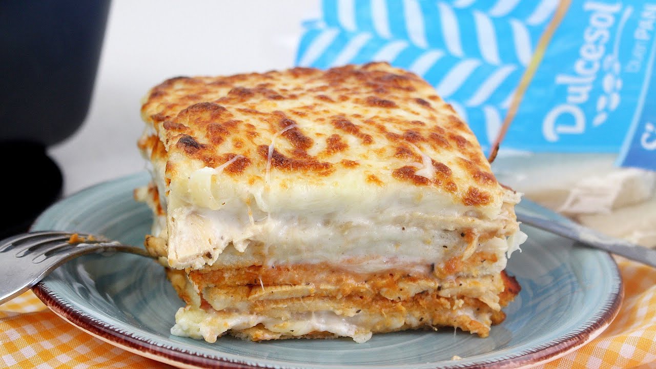 🍗🥓PASTEL DE POLLO Y BACON CON PAN DE MOLDE🥓🍗 | Pastel salado con pan de molde