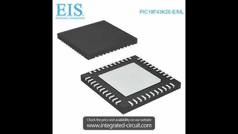 Sell PIC18F43K20-E/ML of Microchip Technology