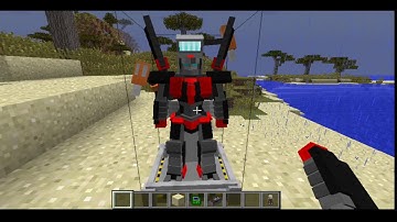 Minecraft transformers mod review.