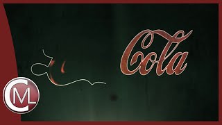 4K animated Coca Cola Logo 😃