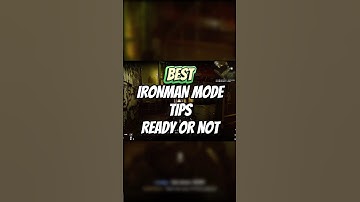 *EZ IRONMAN MODE* 3 Tips to beat Ironman mode in Ready or Not ✅ #readyornot #shorts #gaming