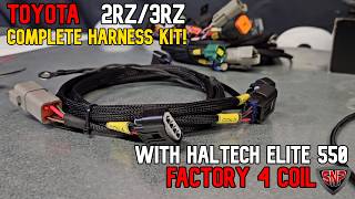 RZ Engine Complete Swap Harness Kit With Elite 550 ECU For Factory 4 Coil! screenshot 4