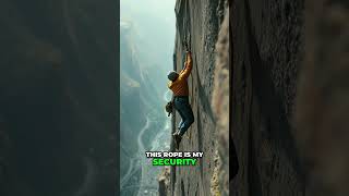 Rock Climbing Security: The Rope That Saves You #shorts