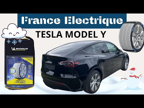 Chaines et Chaussettes à neige pour Tesla Model Y