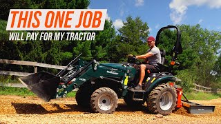 I THINK I COULD PAY OFF MY TRACTOR WITH ONLY 1 JOB