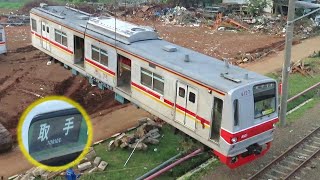 Download Lagu TERIMAKASIH TM 6027 😭🥀 !! PROSES UNSPOOR KRL TM 6027 \u0026 TM 7000 SERIES KRL Commuter Line Jabodetabek MP3