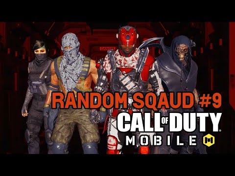 🔴 👌 DEADLY TEAMWORK (NO VOICE CHAT) || Random Squad in COD Mobile || #9