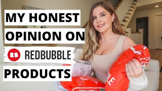 Unboxing My Top Selling Redbubble Designs (Over $17K in Profits)   Honest Redbubble Product Review!